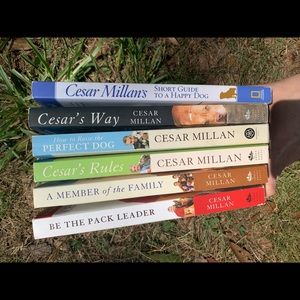 Cesar Millans Dog Training books